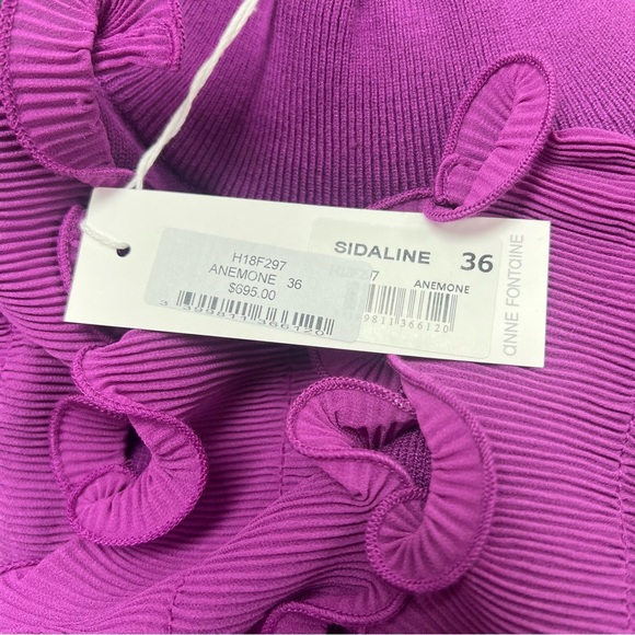 Anne Fontaine Sidaline Sweater in Anemone - Picture 5 of 6